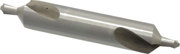 Interstate - #6 Plain Cut 90° Incl Angle Cobalt Combo Drill & Countersink - Exact Tooling