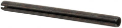 Value Collection - 2mm Diam x 26mm Long Slotted Spring Pin - Grade 1070-1080 Steel, Plain Finish - Exact Tooling