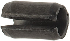 Value Collection - 2.5mm Diam x 4mm Long Slotted Spring Pin - Grade 1070-1080 Steel, Plain Finish - Exact Tooling