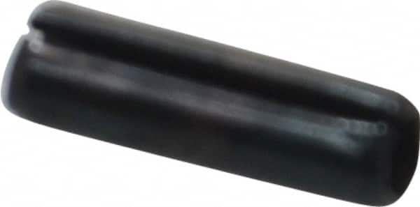 Value Collection - 3mm Diam x 10mm Long Slotted Spring Pin - Grade 1070-1080 Steel, Plain Finish - Exact Tooling