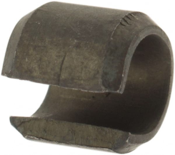 Value Collection - 4mm Diam x 4mm Long Slotted Spring Pin - Grade 1070-1080 Steel, Plain Finish - Exact Tooling