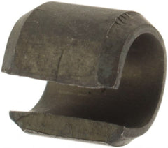 Value Collection - 4mm Diam x 4mm Long Slotted Spring Pin - Grade 1070-1080 Steel, Plain Finish - Exact Tooling