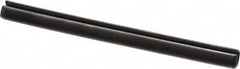 Value Collection - 4mm Diam x 50mm Long Slotted Spring Pin - Grade 1070-1080 Steel, Plain Finish - Exact Tooling