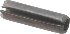 Value Collection - 5mm Diam x 18mm Long Slotted Spring Pin - Grade 1070-1080 Steel, Plain Finish - Exact Tooling