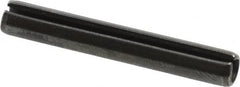 Value Collection - 5mm Diam x 35mm Long Slotted Spring Pin - Grade 1070-1080 Steel, Plain Finish - Exact Tooling