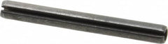 Value Collection - 5mm Diam x 45mm Long Slotted Spring Pin - Grade 1070-1080 Steel, Plain Finish - Exact Tooling