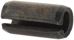 Value Collection - 8mm Diam x 16mm Long Slotted Spring Pin - Grade 1070-1080 Steel, Plain Finish - Exact Tooling