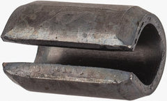 Value Collection - 12mm Diam x 20mm Long Slotted Spring Pin - Grade 1070-1080 Steel, Plain Finish - Exact Tooling