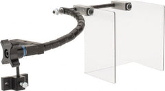 Flexbar - Drill Press Guards Type: Drill Press Shield with Base Shield Material: Lexan - Exact Tooling