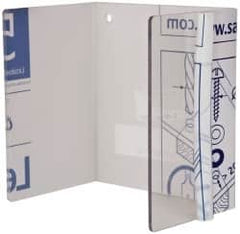 Flexbar - Drill Press Guards Type: Drill Press Replacement Shield Shield Material: Lexan - Exact Tooling