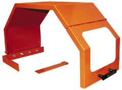 Flexbar - 20 Inch Max Chuck Size, 10-1/2 Inch Center Height, Chuck Guard - 21 Inch Long - Exact Tooling