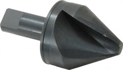 M.A. Ford - 2" Head Diam, 3/4" Shank Diam, 1 Flute 60° High Speed Steel Countersink - Exact Tooling