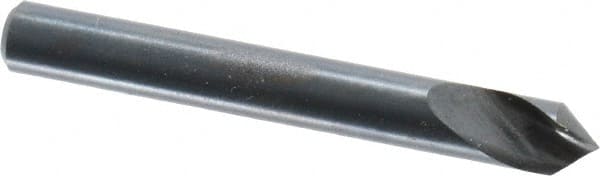 M.A. Ford - 3/16" Head Diam, 3/16" Shank Diam, 1 Flute 82° High Speed Steel Countersink - Exact Tooling
