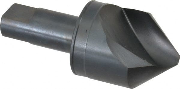 M.A. Ford - 1-1/2" Head Diam, 3/4" Shank Diam, 1 Flute 82° High Speed Steel Countersink - Exact Tooling