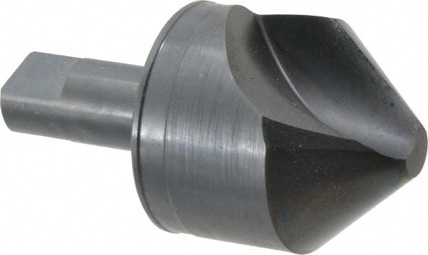 M.A. Ford - 2" Head Diam, 3/4" Shank Diam, 1 Flute 82° High Speed Steel Countersink - Exact Tooling