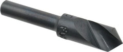 M.A. Ford - 3/8" Head Diam, 1/4" Shank Diam, 1 Flute 90° High Speed Steel Countersink - Exact Tooling