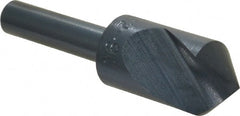M.A. Ford - 1/2" Head Diam, 1/4" Shank Diam, 1 Flute 90° High Speed Steel Countersink - Exact Tooling