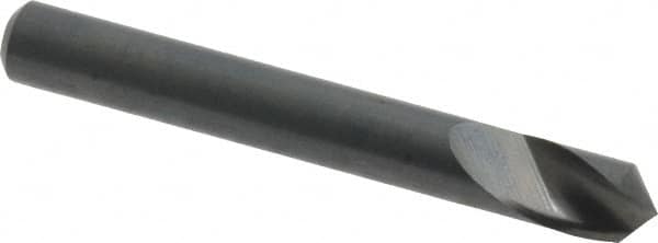 M.A. Ford - 1/4" Head Diam, 1/4" Shank Diam, 1 Flute 100° High Speed Steel Countersink - Exact Tooling
