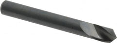 M.A. Ford - 1/4" Head Diam, 1/4" Shank Diam, 1 Flute 100° High Speed Steel Countersink - Exact Tooling