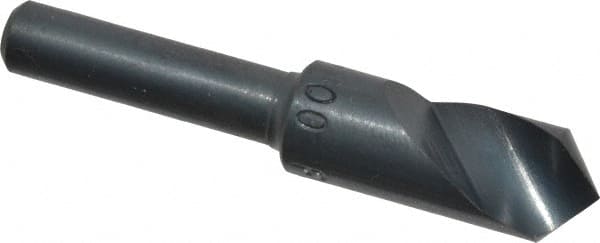 M.A. Ford - 3/8" Head Diam, 1/4" Shank Diam, 1 Flute 100° High Speed Steel Countersink - Exact Tooling