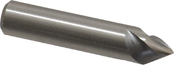 M.A. Ford - 1/4" Head Diam, 1/4" Shank Diam, 3 Flute 60° High Speed Steel Countersink - Exact Tooling