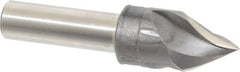 M.A. Ford - 3/4" Head Diam, 1/2" Shank Diam, 3 Flute 60° High Speed Steel Countersink - Exact Tooling