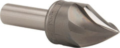 M.A. Ford - 1" Head Diam, 1/2" Shank Diam, 3 Flute 60° High Speed Steel Countersink - Exact Tooling