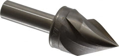 M.A. Ford - 1-1/8" Head Diam, 1/2" Shank Diam, 3 Flute 60° High Speed Steel Countersink - Exact Tooling
