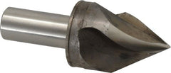 M.A. Ford - 1-1/2" Head Diam, 3/4" Shank Diam, 3 Flute 60° High Speed Steel Countersink - Exact Tooling