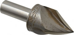 M.A. Ford - 1-1/4" Head Diam, 5/8" Shank Diam, 3 Flute 60° High Speed Steel Countersink - Exact Tooling