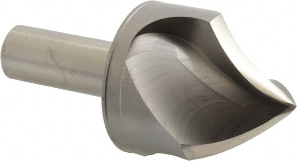M.A. Ford - 2" Head Diam, 3/4" Shank Diam, 3 Flute 82° High Speed Steel Countersink - Exact Tooling
