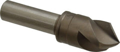 M.A. Ford - 3/4" Head Diam, 1/2" Shank Diam, 3 Flute 90° High Speed Steel Countersink - Exact Tooling