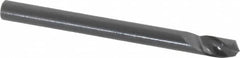 M.A. Ford - 1/8" Head Diam, 1/8" Shank Diam, 1 Flute 120° High Speed Steel Countersink - Exact Tooling