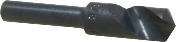 M.A. Ford - 3/8" Head Diam, 1/4" Shank Diam, 1 Flute 120° High Speed Steel Countersink - Exact Tooling