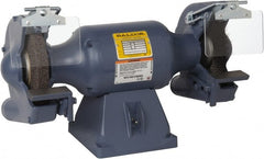 Baldor - 8" Wheel Diam x 1" Wheel Width, 3/4 hp Grinder/Buffer - 3/4" Arbor Hole Diam, 1 Phase, 3,600 Max RPM, 115/230 Volts - Exact Tooling
