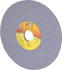 Norton - 8" Diam x 1-1/4" Hole x 1/4" Thick, K Hardness, 46 Grit Surface Grinding Wheel - Aluminum Oxide, Type 1, Coarse Grade, 3,600 Max RPM, Vitrified Bond, No Recess - Exact Tooling