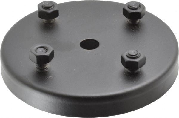 Electrix - Task & Machine Light Magnetic Base Mount - Black, For Use with 1020, 1022, 2002, 7288, 7298, 7300, 7333, 7720, 7722, 7730 Machine Lights - Exact Tooling