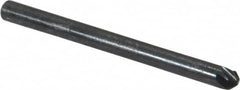 M.A. Ford - 1/8" Head Diam, 1/8" Shank Diam, 6 Flute 90° High Speed Steel Countersink - Exact Tooling