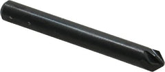 M.A. Ford - 3/16" Head Diam, 3/16" Shank Diam, 6 Flute 90° High Speed Steel Countersink - Exact Tooling