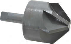 M.A. Ford - 3" Head Diam, 3/4" Shank Diam, 6 Flute 90° High Speed Steel Countersink - Exact Tooling