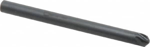 M.A. Ford - 1/8" Head Diam, 1/8" Shank Diam, 6 Flute 100° High Speed Steel Countersink - Exact Tooling