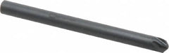 M.A. Ford - 1/8" Head Diam, 1/8" Shank Diam, 6 Flute 100° High Speed Steel Countersink - Exact Tooling