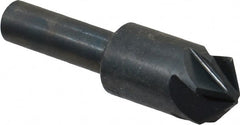 M.A. Ford - 5/8" Head Diam, 3/8" Shank Diam, 6 Flute 100° High Speed Steel Countersink - Exact Tooling
