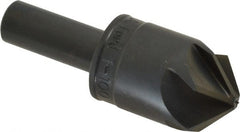 M.A. Ford - 1" Head Diam, 1/2" Shank Diam, 6 Flute 100° High Speed Steel Countersink - Exact Tooling