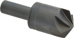 M.A. Ford - 1" Head Diam, 1/2" Shank Diam, 6 Flute 120° High Speed Steel Countersink - Exact Tooling