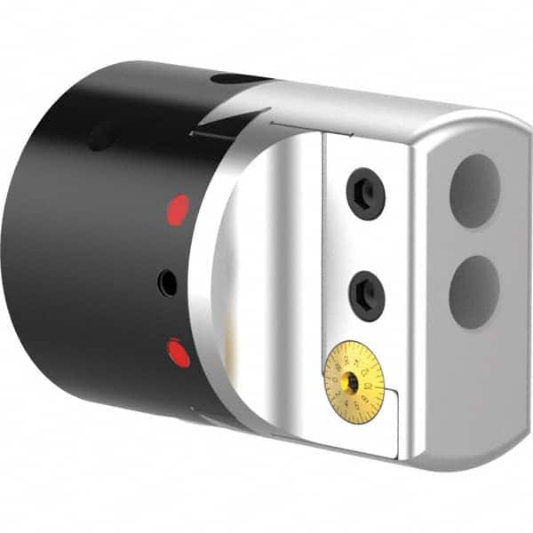 Criterion - 4" Body Diam, Manual Fine Boring Head - Exact Tooling