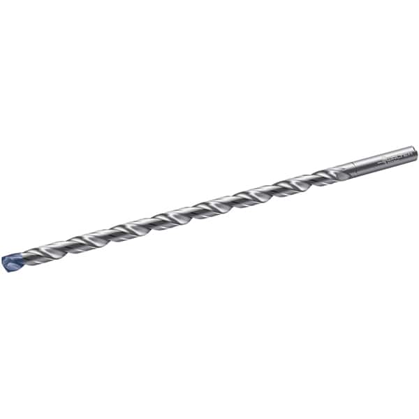 Walter-Titex - 8.5mm 2-Flute Solid Carbide Extra Length Drill Bit - Exact Tooling