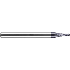Harvey Tool - 1/8" Body Diam, 60°, 1-1/2" OAL, 2-Flute Solid Carbide Spotting Drill - Exact Tooling