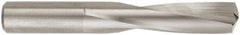 M.A. Ford - #29 135° Spiral Flute Solid Carbide Screw Machine Drill Bit - TiCN Finish, Right Hand Cut, 15/16" Flute Length, 1-15/16" OAL, Straight Shank - Exact Tooling