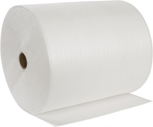 Value Collection - 1,000' Long x 24" Wide x 1/32" Thick, Polyethylene Foam - White - Exact Tooling
